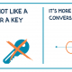 Infographic that says a passkey is not like a password or a key. It's more like mathematical conversation. Icon of password box with x over it. And key with x over it. Then a axis with mathematical curve over it.